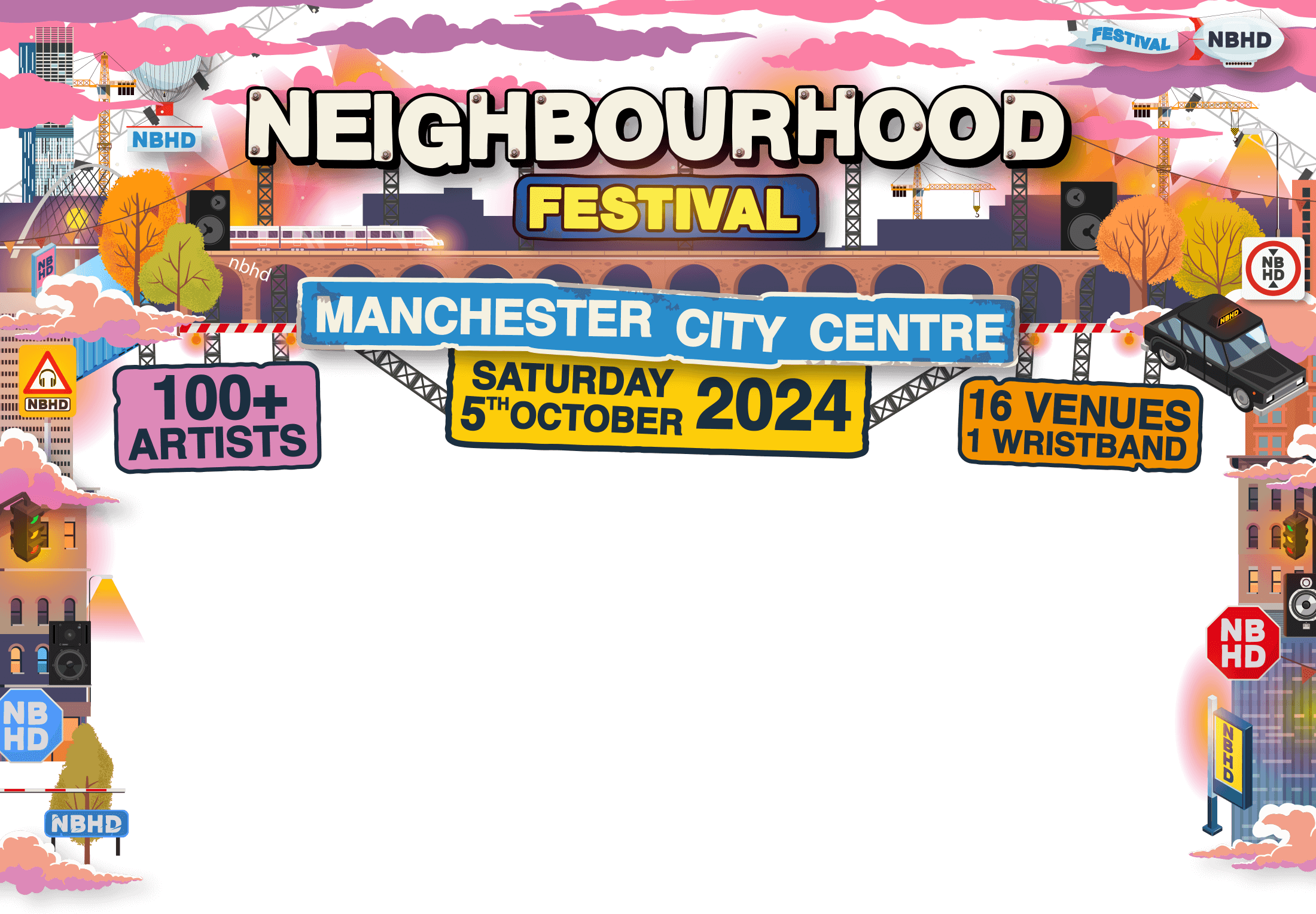 Neighbourhood Festival Branding
